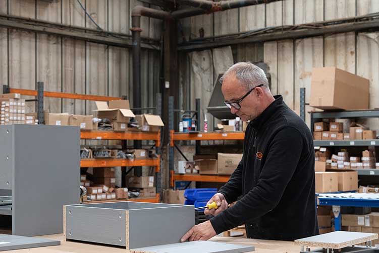 Infinity Range, made to measure cabinet doors